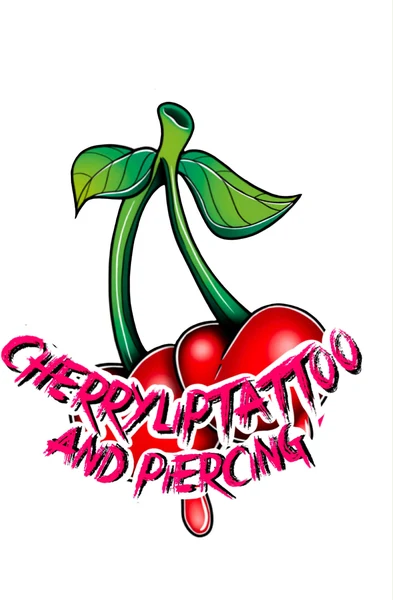 Cherry Lip Tattoo and Piercing